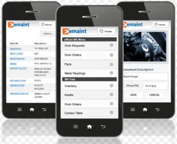 Miniatura eMaint MX Mobile CMMS